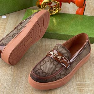 Gucci GG Supreme Slip-On Loafers