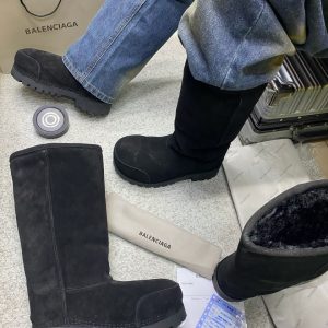 Pink Classic Balenciaga Boot